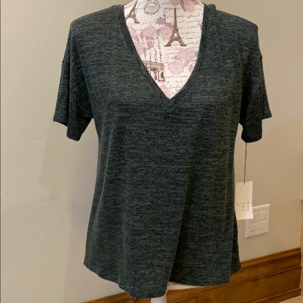 Women’s green top